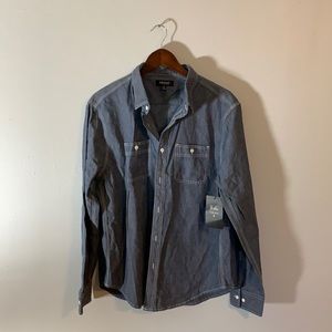 Proof Strong Shirt in Indigo Chambray size XL.
